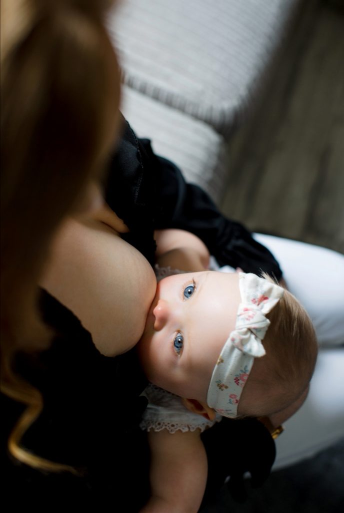 down syndrome baby breastfeeding