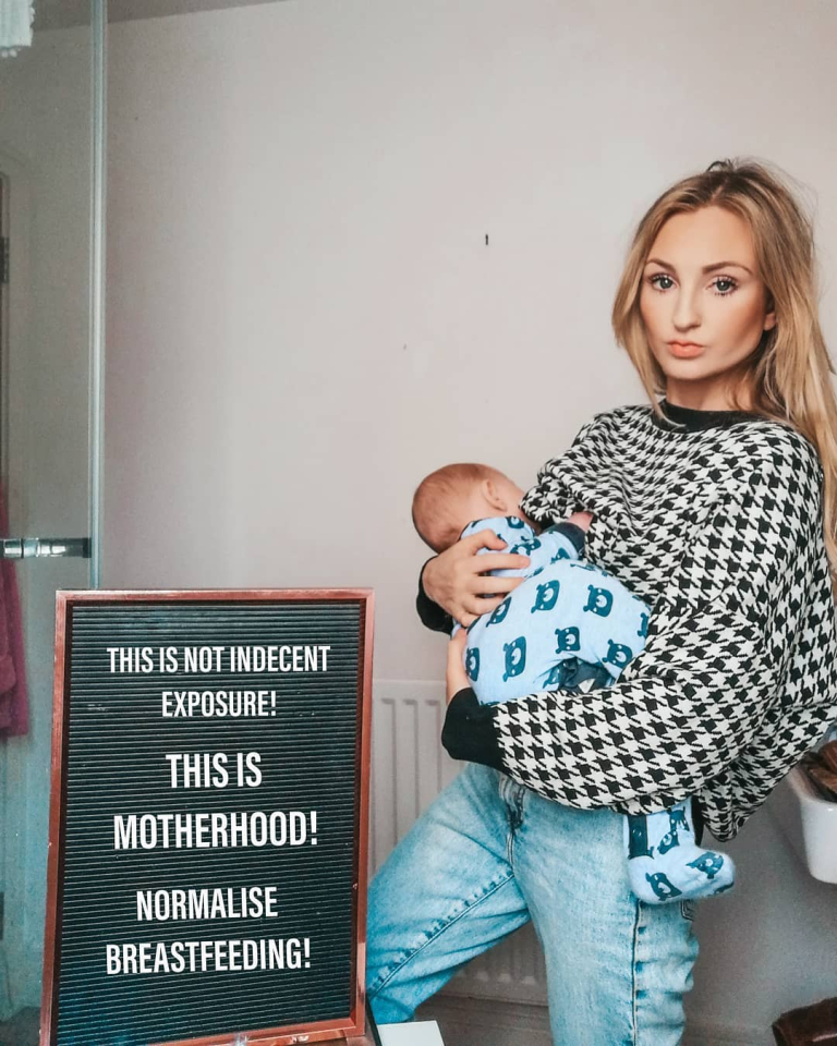 @a_mothers_tale breastfeeding on social media
