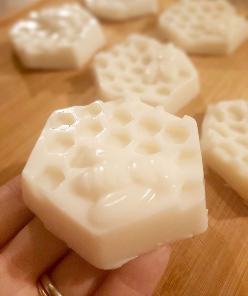 DIY breast milk soap