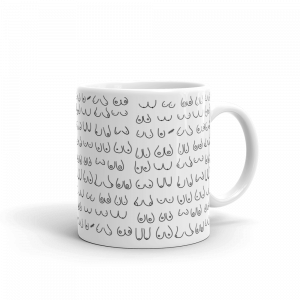 boobs mug