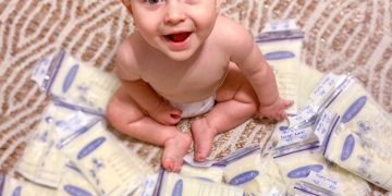 Alayna human milk donation