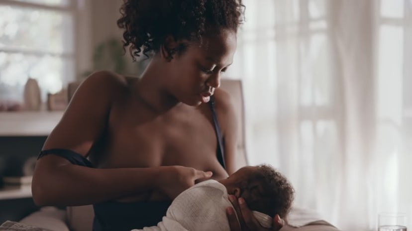 Frida breastfeeding ad