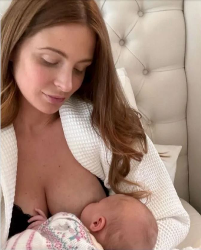Millie Mackintosh breastfeeding struggles