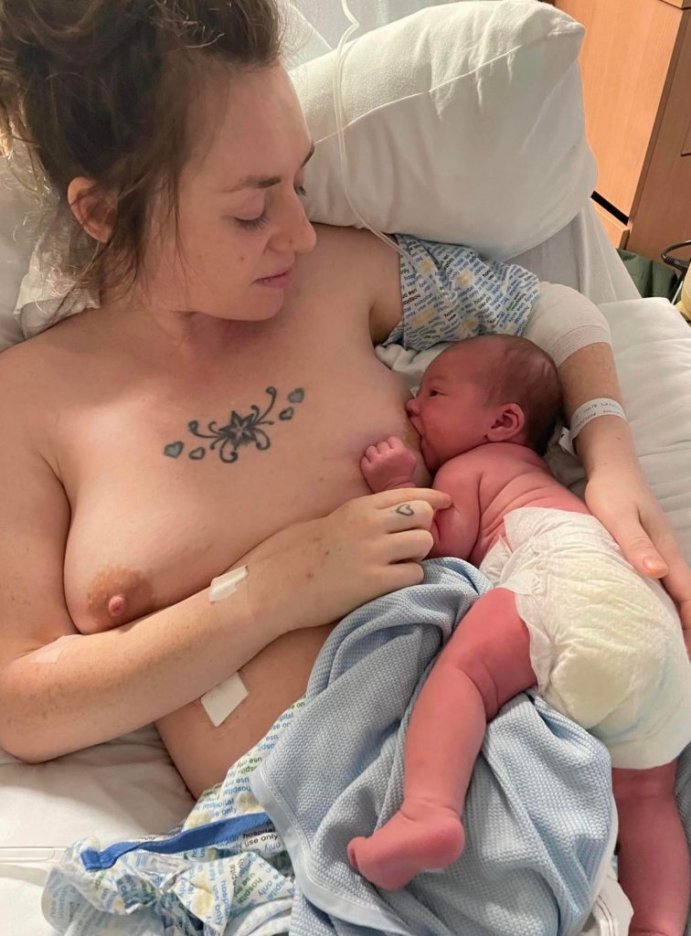 breastfeeding after sepsis