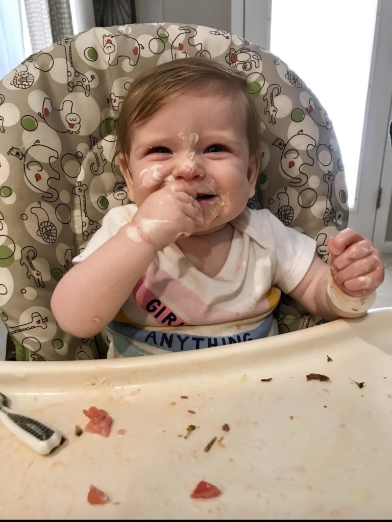 messy food play