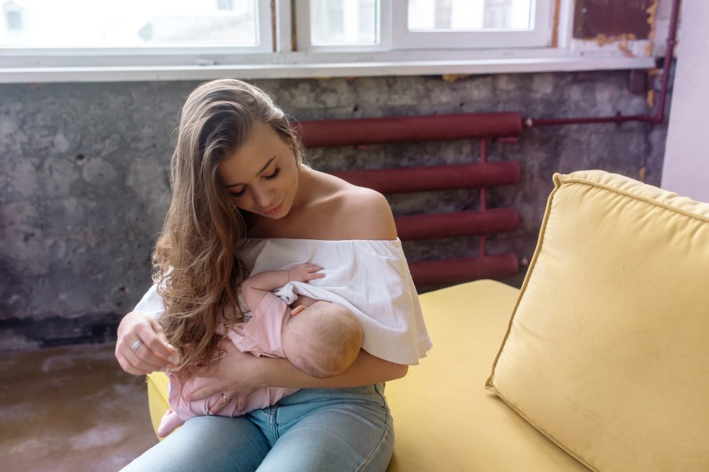 breastfed infant hair salon