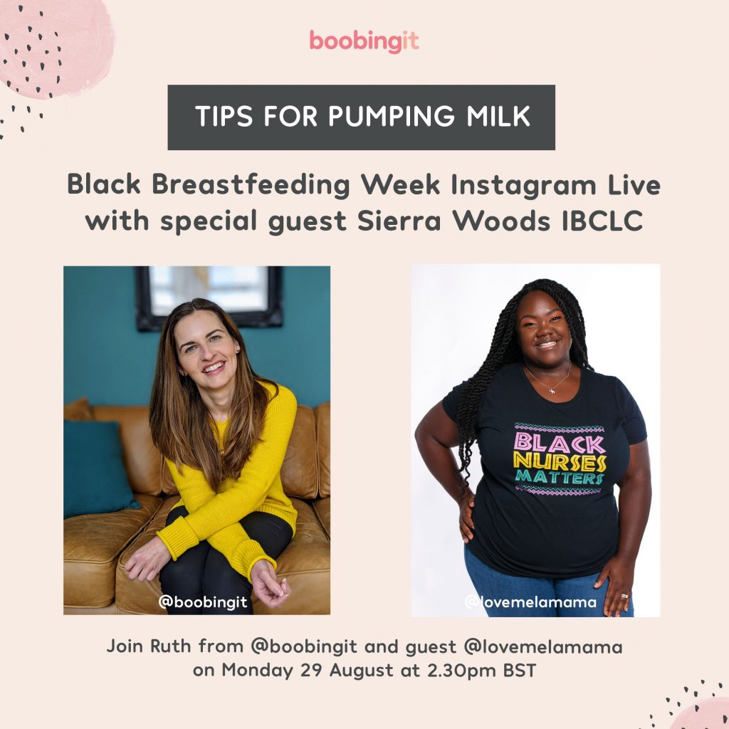 Black Breastfeeding Week Instagram Live Sierra Woods