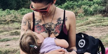 Millie Copeman nursing older babies and children