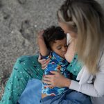 Weaning a nursing child from the breast or chest 