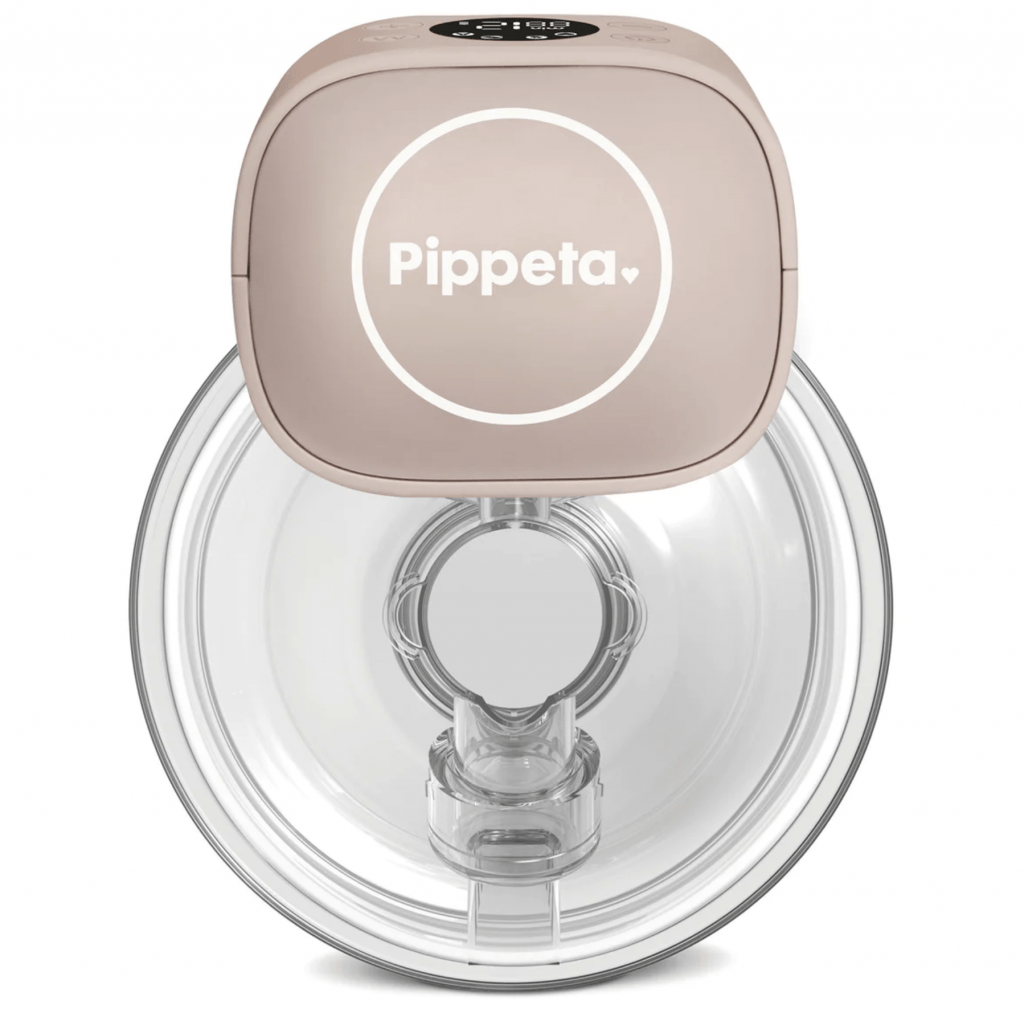 Pippeta wearable hands-free breast pump