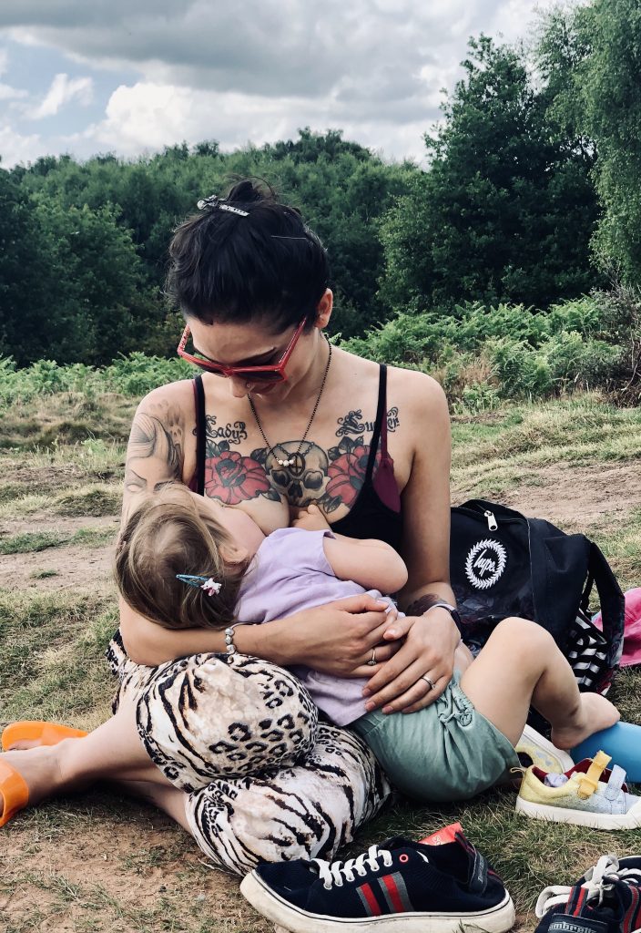 Breastfeeding peer supporter Millie Copeman