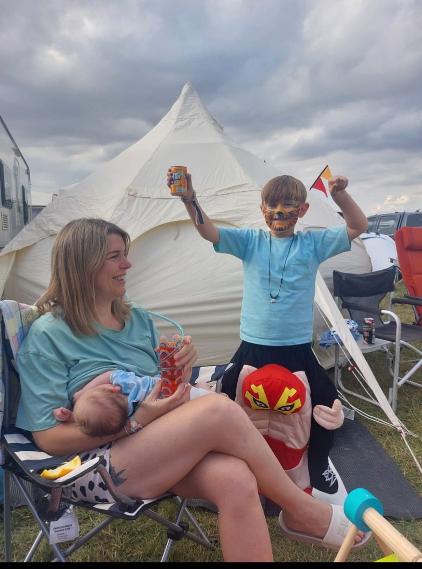 Breastfeeding at Shambala