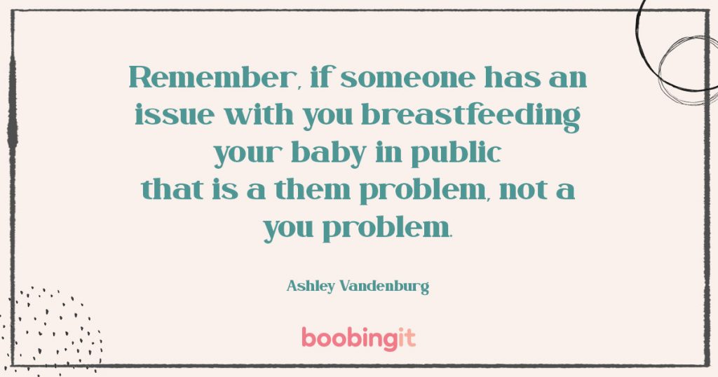 Breastfeeding in public quote