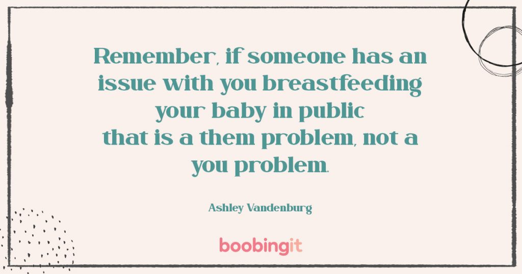 A guide to breastfeeding in public with confidence - Boobingit