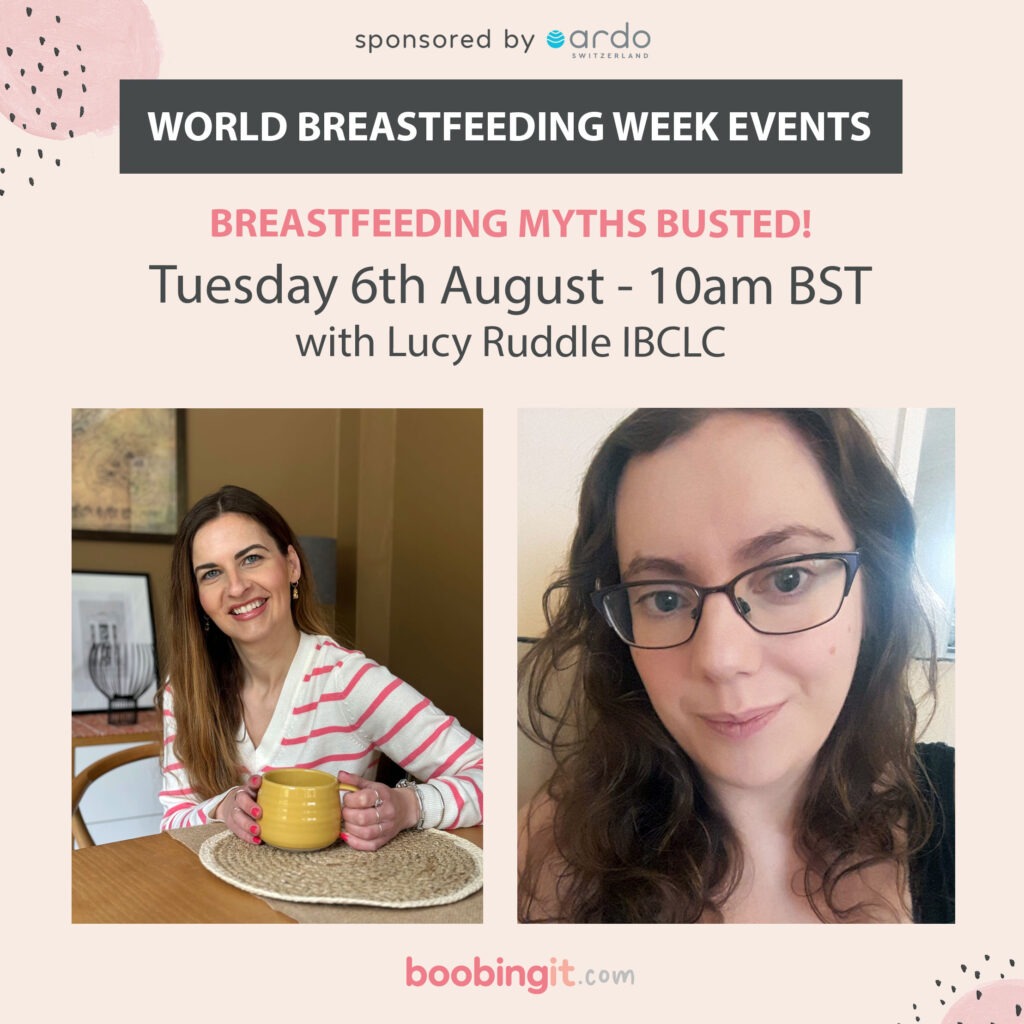 Breastfeeding Myths Busted - live stream event for World Breastfeeding Week 2024