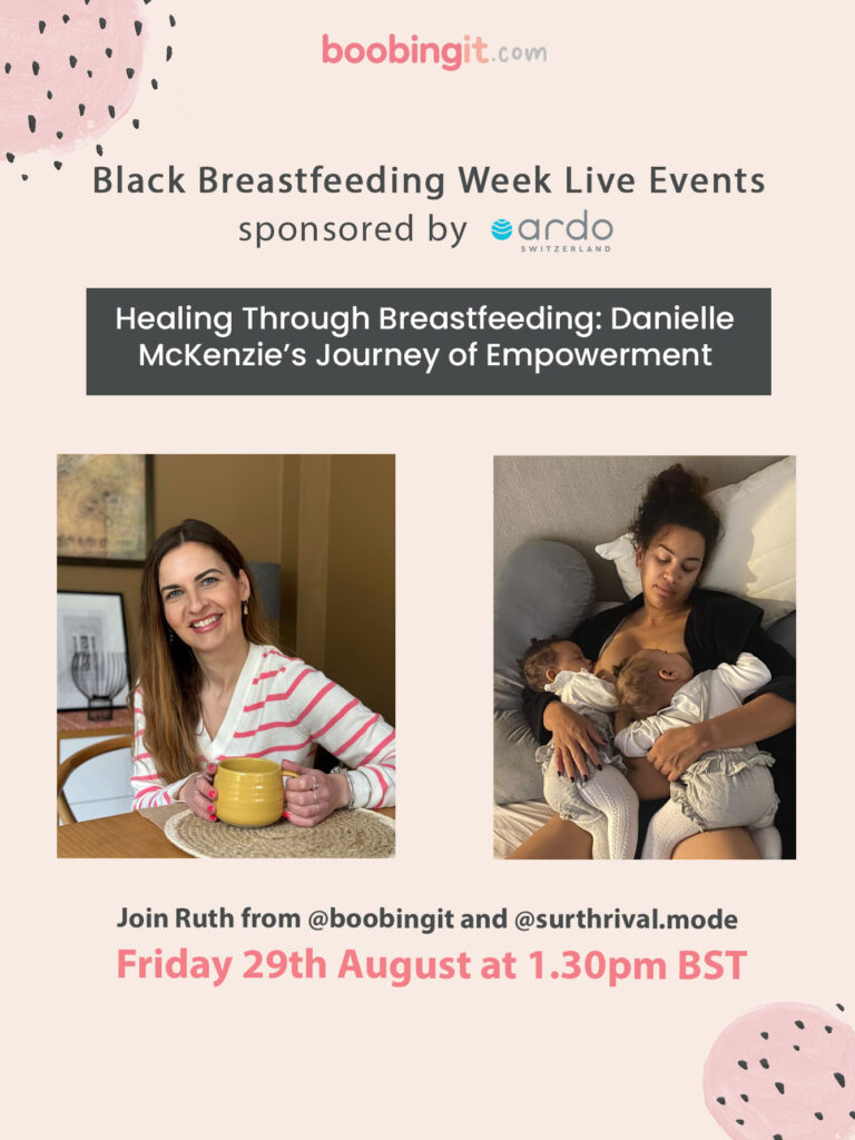 Black Breastfeeding Live event - Danielle McKenzie