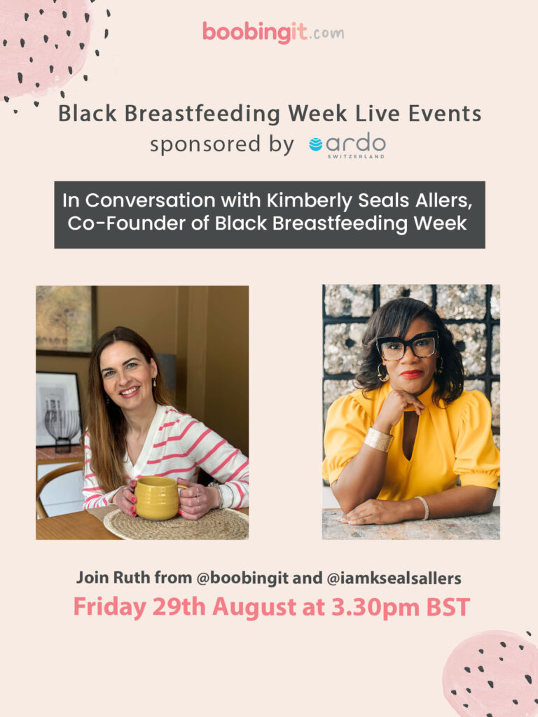 Black Breastfeeding Week live event - with Kimberly Seals Allers