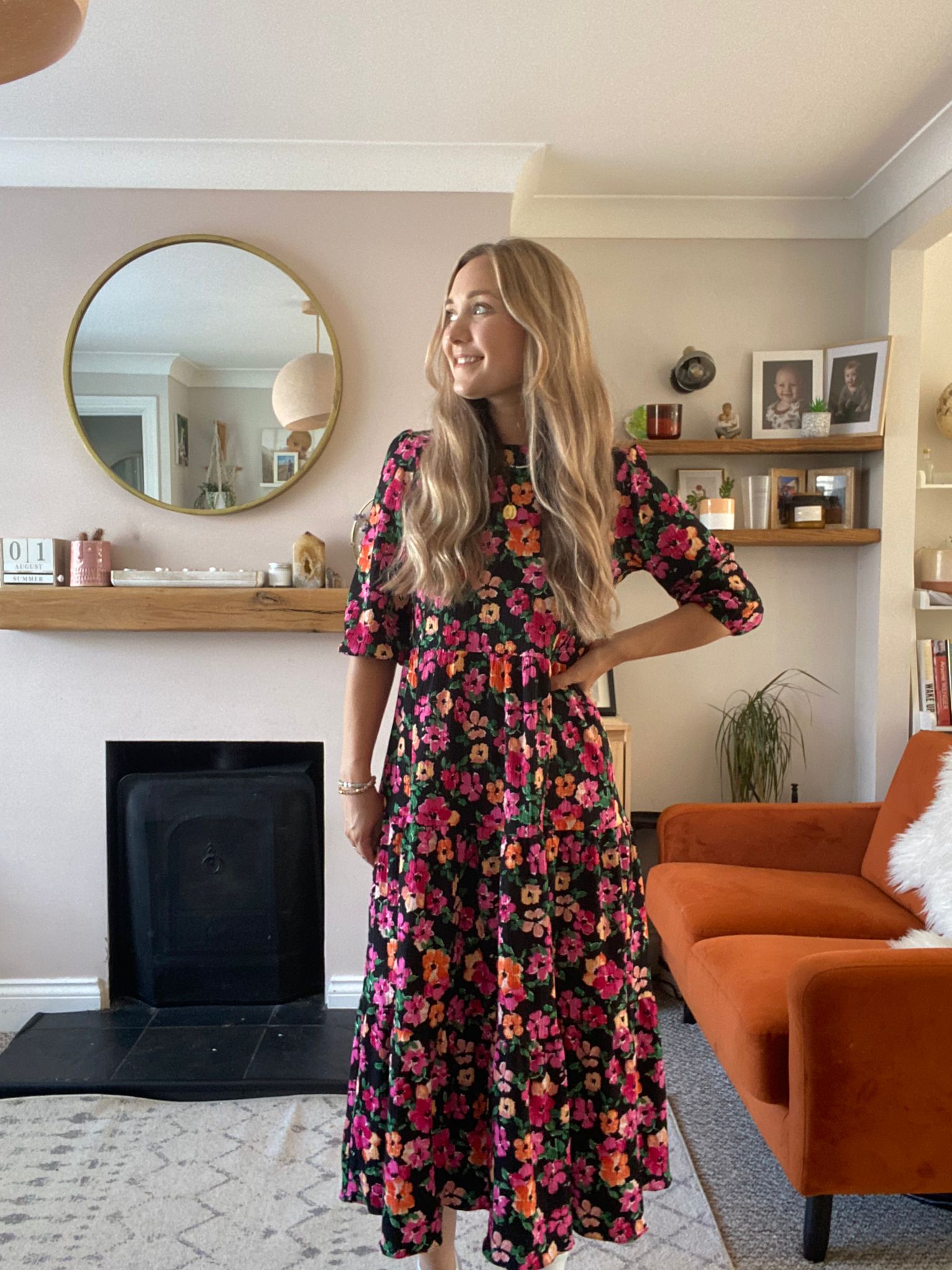 LylaLeche floral maxi dress