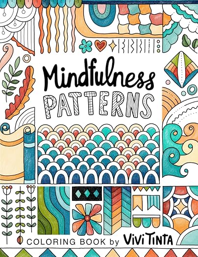 Mindfulness colouring book, adults